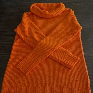 Orange Small Turtleneck